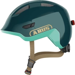 ABUS Fietshelm SMILE Y 3.0 ACE LED Koninklijk Groen -Kinder Avontuur Verkoop abus fietshelm smile y 3 0 ace led koninklijk groen a408832 3