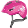 ABUS Fietshelm SMILE Y 3.0 Roze Vlinder-S 2 ABUS Fietshelm SMILE Y 3.0 Roze Vlinder-S -Kinder Avontuur Verkoop abus fietshelm smile y 3 0 roze vlinder s a408880
