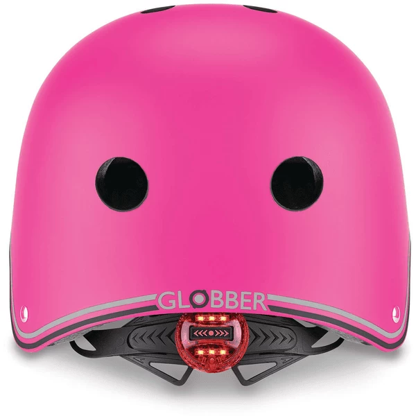 GLOBBER AUTHENTIC SPORTS Helm EVO Ligths, XXS/XS (45-51 Cm), Roze 6 GLOBBER AUTHENTIC SPORTS Helm EVO Ligths, XXS/XS (45-51 Cm), Roze - Afbeelding 4