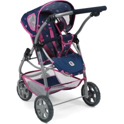 BAYER CHIC 2000 Combi Poppenwagen 3 In 1 EMOTION ALL IN Stars Marine -Kinder Avontuur Verkoop bayer chic 2000 combi poppenwagen 3 in 1 emotion all in stars marine a271321 3