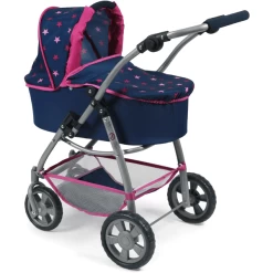 BAYER CHIC 2000 Combi Poppenwagen 3 In 1 EMOTION ALL IN Stars Marine -Kinder Avontuur Verkoop bayer chic 2000 combi poppenwagen 3 in 1 emotion all in stars marine a271321 4