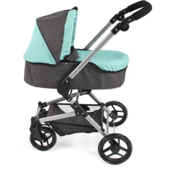 BAYER CHIC 2000 Fides 3 In 1 Combi Poppenwagen Melange Mint -Kinder Avontuur Verkoop bayer chic 2000 fides 3 in 1 combi poppenwagen melange mint a321004 2
