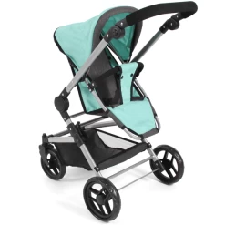 BAYER CHIC 2000 Fides 3 In 1 Combi Poppenwagen Melange Mint -Kinder Avontuur Verkoop bayer chic 2000 fides 3 in 1 combi poppenwagen melange mint a321004 4