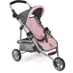 BAYER CHIC 2000 Jogging Buggy LOLA Melange Antraciet-roze -Kinder Avontuur Verkoop bayer chic 2000 jogging buggy lola melange antraciet roze a355599 3