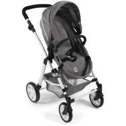 BAYER CHIC 2000 Kombi Poppenwagen NELE Jeans Grijs -Kinder Avontuur Verkoop bayer chic 2000 kombi poppenwagen nele jeans grijs a320888 4