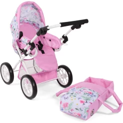 BAYER CHIC 2000 LENI Combi Poppenwagen Flower -Kinder Avontuur Verkoop bayer chic 2000 leni combi poppenwagen flower a355192 3