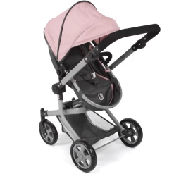 BAYER CHIC 2000 MIKA Gemêleerde Poppenwagen Antraciet-roze -Kinder Avontuur Verkoop bayer chic 2000 mika gemeleerde poppenwagen antraciet roze a355318 3