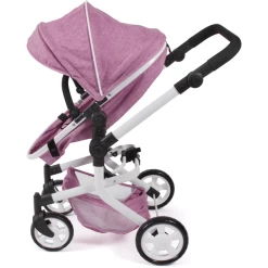 BAYER CHIC 2000 MIKA Jeans Roze Combi Poppenwagen -Kinder Avontuur Verkoop bayer chic 2000 mika jeans roze combi poppenwagen a355316 4