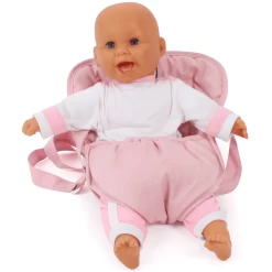 BAYER CHIC 2000 Poppendraagdoek Melange Grijs-roze -Kinder Avontuur Verkoop bayer chic 2000 poppendraagdoek melange grijs roze a360135 3