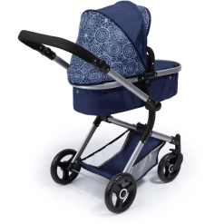 Bayer Design Combi Poppenwagen Finn, Blauw -Kinder Avontuur Verkoop bayer design combi poppenwagen finn blauw a250913 2