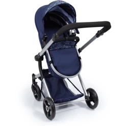 Bayer Design Combi Poppenwagen Finn, Blauw -Kinder Avontuur Verkoop bayer design combi poppenwagen finn blauw a250913 3