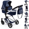 Bayer Design Combi Poppenwagen Neo Vario Blauw Met Hartjes 2 Bayer Design Combi Poppenwagen Neo Vario Blauw Met Hartjes -Kinder Avontuur Verkoop bayer design combi poppenwagen neo vario blauw met hartjes a295785