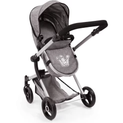 Bayer Design Combi Poppenwagen Vario Grijs -Kinder Avontuur Verkoop bayer design combi poppenwagen vario grijs a277638 2