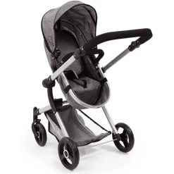 Bayer Design Combi Poppenwagen Vario Grijs -Kinder Avontuur Verkoop bayer design combi poppenwagen vario grijs a277638 3
