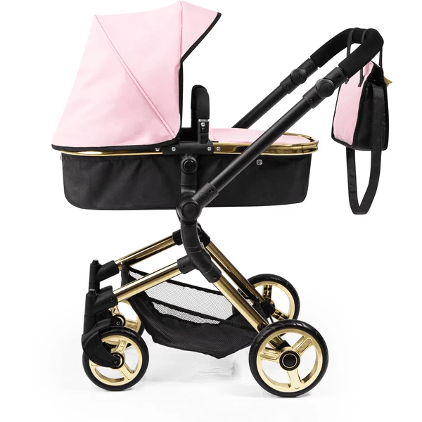 Bayer Design Neo Vario Goud Combi Poppenwagen 4 Bayer Design Neo Vario Goud Combi Poppenwagen - Afbeelding 2
