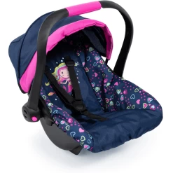 Bayer Design Poppen Autostoel Met Dak Blauw, Met Zeemeermin