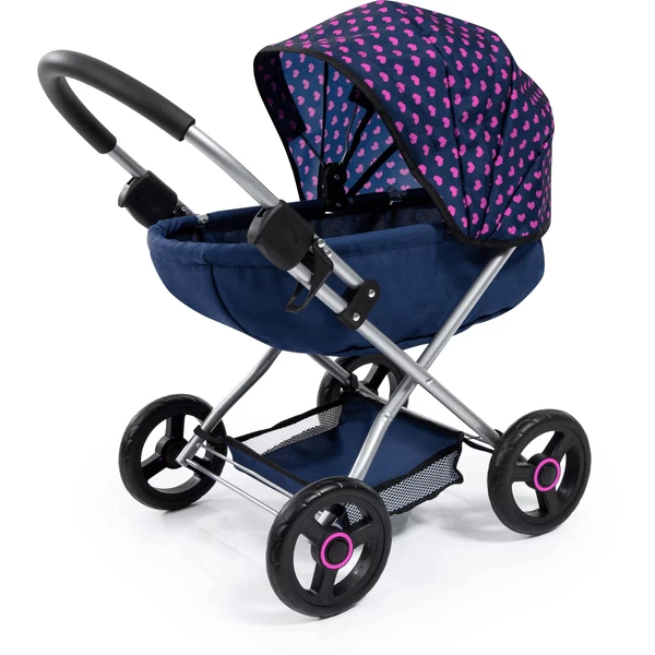 Bayer Design Poppenwagen Gezellig Blauw Eenhoorn 4 Bayer Design Poppenwagen Gezellig Blauw Eenhoorn - Afbeelding 2