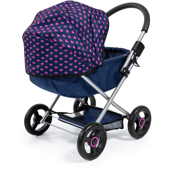 Bayer Design Poppenwagen Gezellig Blauw Eenhoorn 6 Bayer Design Poppenwagen Gezellig Blauw Eenhoorn - Afbeelding 4