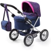 Bayer Design Poppenwagen Trendy Blauw, Met Eenhoorn -Kinder Avontuur Verkoop bayer design poppenwagen trendy blauw met eenhoorn a313387
