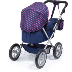 Bayer Design Poppenwagen Trendy Blauw, Met Eenhoorn -Kinder Avontuur Verkoop bayer design poppenwagen trendy blauw met eenhoorn a313387 2