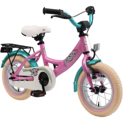 Bikestar Premium Safety Kinderfiets 12" Class Ic, Roze