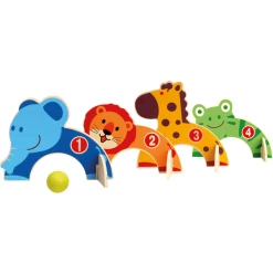 Bino Kinderset Rocket Van Hout, Dierentuin -Kinder Avontuur Verkoop bino kinderset rocket van hout dierentuin a360513 3