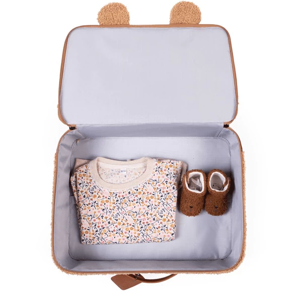 Childhome CHILD HOME Kinderkoffertje Mini Traveller Teddy Bruin 7 Childhome CHILD HOME Kinderkoffertje Mini Traveller Teddy Bruin - Afbeelding 5