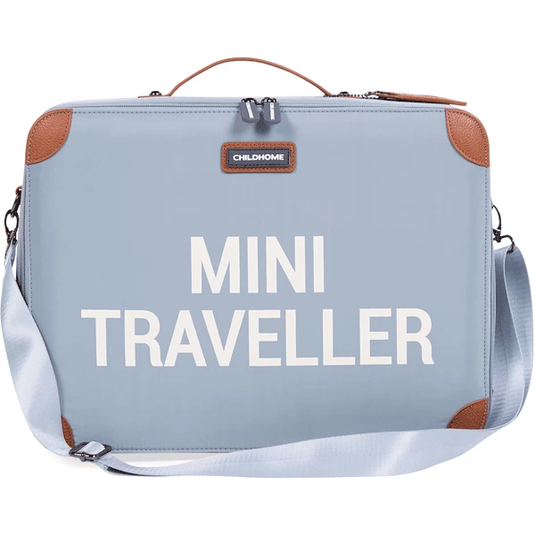 CHILDHOME Kinderkoffer Mini Traveller Grijs / Antiek Wit 7 CHILDHOME Kinderkoffer Mini Traveller Grijs / Antiek Wit - Afbeelding 5
