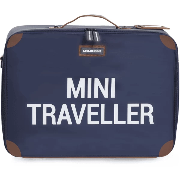 CHILDHOME Kinderkoffer Mini Traveller Marine / Wit 3 CHILDHOME Kinderkoffer Mini Traveller Marine / Wit