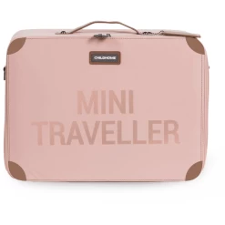 CHILDHOME Kinderkoffer Mini Traveller Roze / Koper
