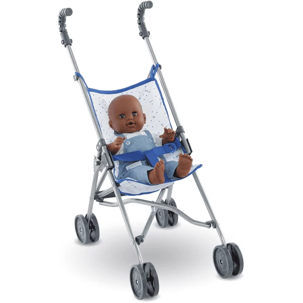 Corolle ® Mon Grand Accessoires - Doll Buggy Blauw 6 Corolle ® Mon Grand Accessoires - Doll Buggy Blauw - Afbeelding 4