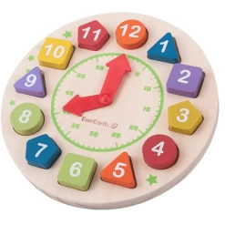 EverEarth® Houten Klok 10 EverEarth® Houten Klok -Kinder Avontuur Verkoop everearth houten klok a251790 4
