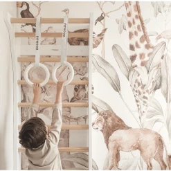 Fitwood ULPU MINI Turnringen, Zwart - Witte Banden -Kinder Avontuur Verkoop fitwood ulpu mini turnringen zwart witte banden a377303 2