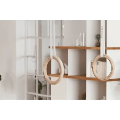 Fitwood ULPU Turnringen, Grijs - Witte Banden -Kinder Avontuur Verkoop fitwood ulpu turnringen grijs witte banden a377263 4