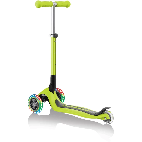 GLOBBER Junior Opvouwbare Light S Met Verlichte Wielen En Rugzak, Groen 4 GLOBBER Junior Opvouwbare Light S Met Verlichte Wielen En Rugzak, Groen - Afbeelding 2