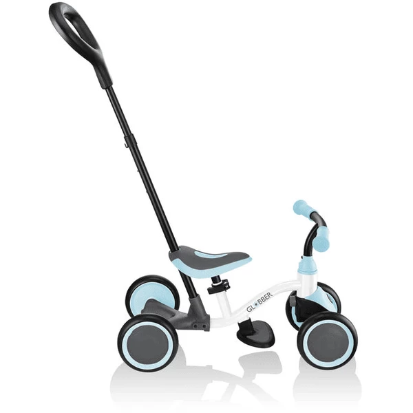 GLOBBER Leerfiets 3 In 1, Wit-pastelblauw 4 GLOBBER Leerfiets 3 In 1, Wit-pastelblauw - Afbeelding 2