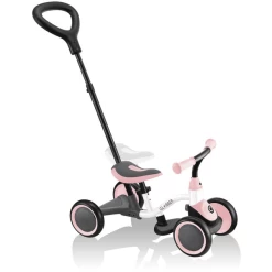 GLOBBER Leerfiets 3 In 1, Wit-pastelroze -Kinder Avontuur Verkoop globber leerfiets 3 in 1 wit pastelroze a327232 2