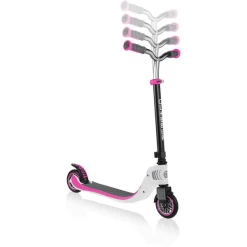 GLOBBER Scoot Er FLOW FOLDABLE 125 Wit-neon Roze -Kinder Avontuur Verkoop globber scoot er flow foldable 125 wit neon roze a303826 4