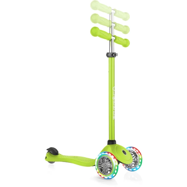 GLOBBER Scoot Er PRIMO LIGHT S Lime Groen, Met Verlichte Wielen 4 GLOBBER Scoot Er PRIMO LIGHT S Lime Groen, Met Verlichte Wielen - Afbeelding 2