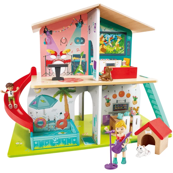 Hape Interactief Poppenhuis 3 Hape Interactief Poppenhuis