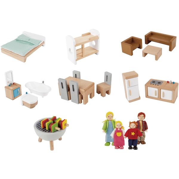 Hape Poppen-Villa E30405 5 Hape Poppen-Villa E30405 - Afbeelding 3