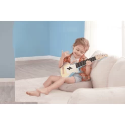 Hape Rock'n'Roll Leren Ukulele -Kinder Avontuur Verkoop hape rocknroll leren ukulele a314361 1