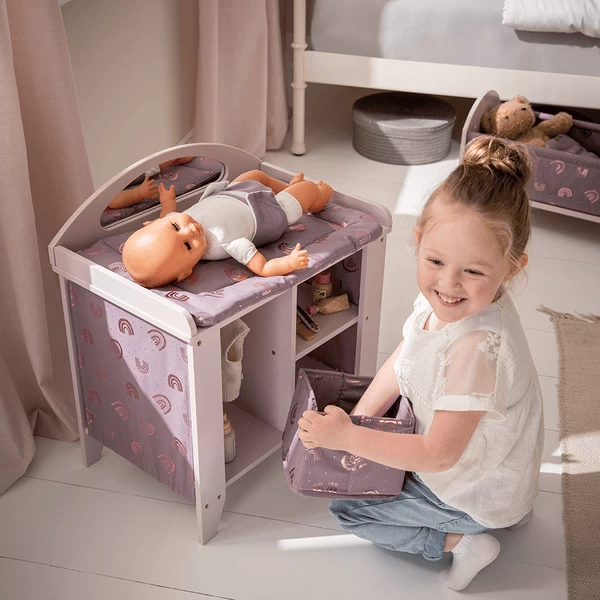 Howa Poppen Luiertafel "Regenboog 6 Howa Poppen Luiertafel "Regenboog - Afbeelding 4