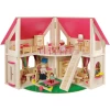 Howa® Poppenhuis Opvouwbaar Incl. Accessoires -Kinder Avontuur Verkoop howa poppenhuis opvouwbaar incl accessoires a260254