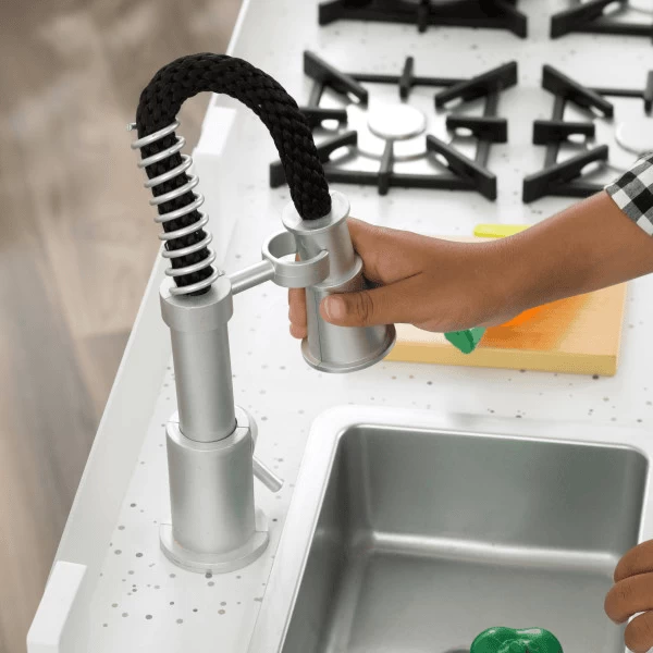 Kidkraft® Houten Kinderkeuken Little Cook's Work Station 5 Kidkraft® Houten Kinderkeuken Little Cook's Work Station - Afbeelding 3