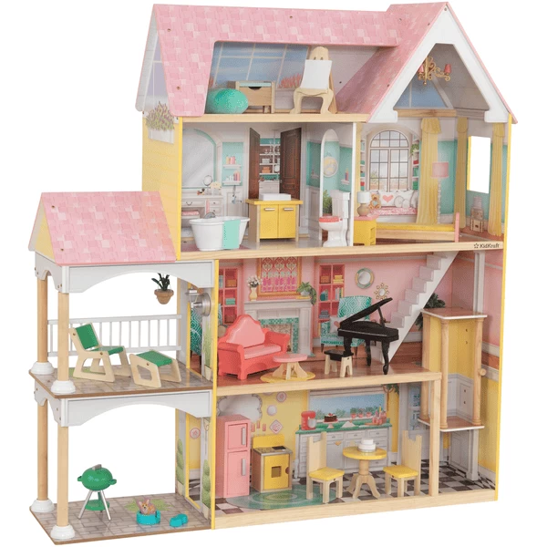 KidKraft Poppenhuis Lolas Villa 3 KidKraft Poppenhuis Lolas Villa