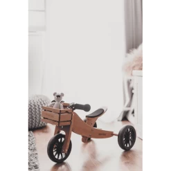 Kinderfeets ® 2-in-1 Driewieler Tiny Tot, Bamboe -Kinder Avontuur Verkoop kinderfeets 2 in 1 driewieler tiny tot bamboe a294344 4