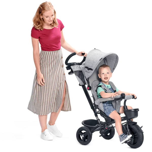 Kinderkraft 6 In 1 Driewieler Aveo, Blauw 4 Kinderkraft 6 In 1 Driewieler Aveo, Blauw - Afbeelding 2