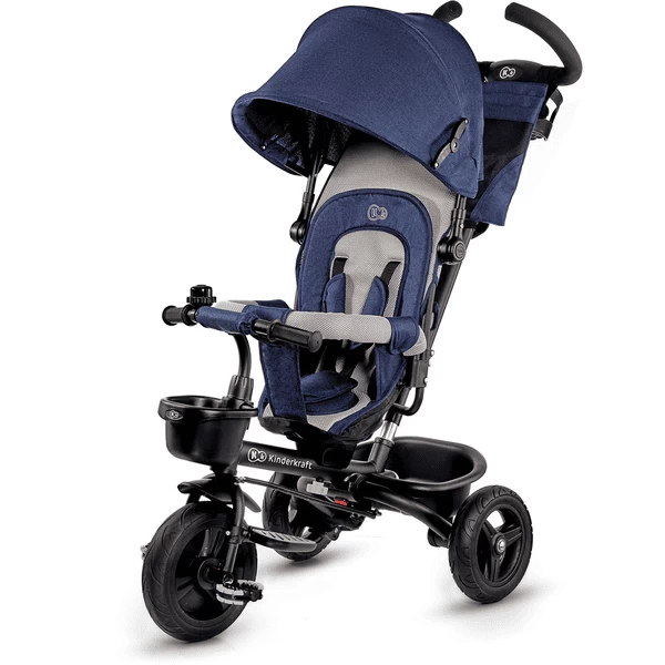 Kinderkraft 6 In 1 Driewieler Aveo, Blauw 3 Kinderkraft 6 In 1 Driewieler Aveo, Blauw