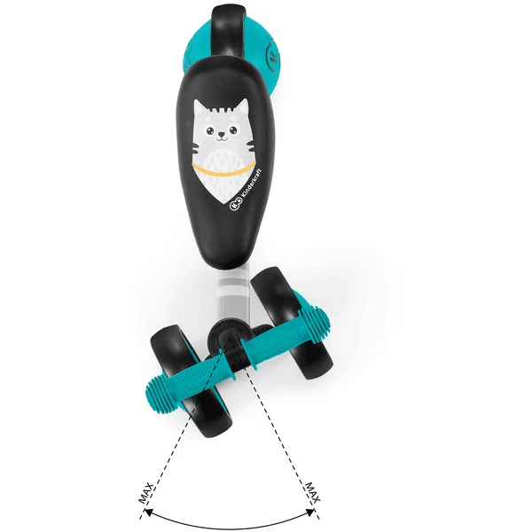 Kinderkraft Mini Loopfiets Cutie Blauw 6 Kinderkraft Mini Loopfiets Cutie Blauw - Afbeelding 4